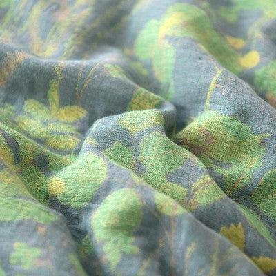 NEW Anthropologie Blue Green Reversible Queen / King Bedding Comforter Sham Set