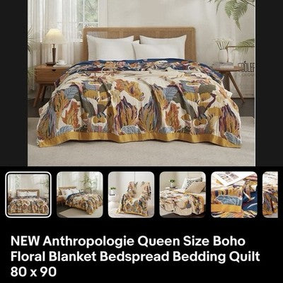 NEW Anthro Cotton Standard / Queen / King Pillow Shams Cases