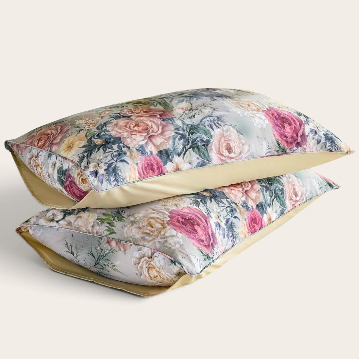 NEW Anthropologie Purple Rose Floral Boho 100% Cotton Duvet Bedding & Sham Set