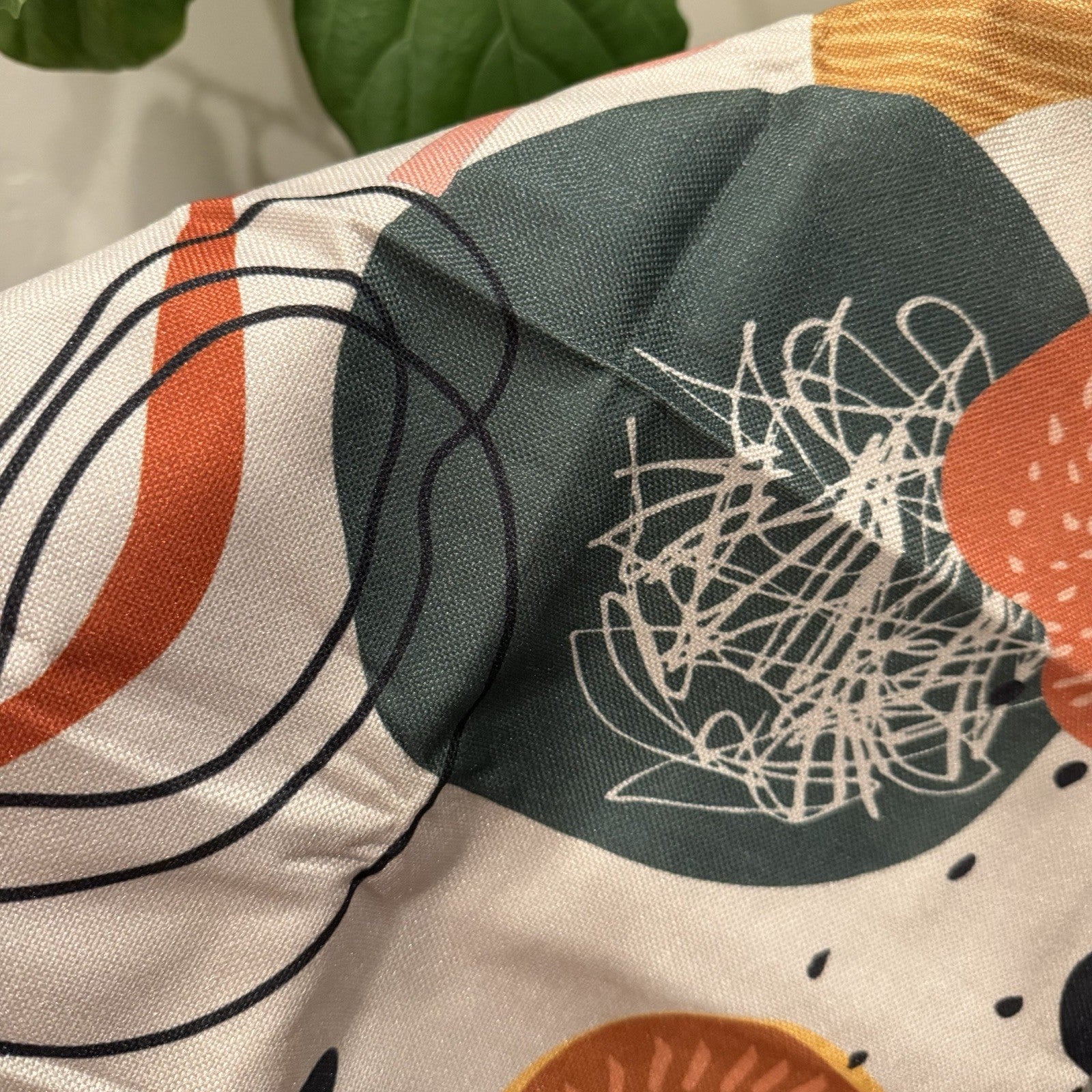 New Anthropologie (Set / 4) Boho Abstract Throw Pillow Cover Case Sham Set 18"
