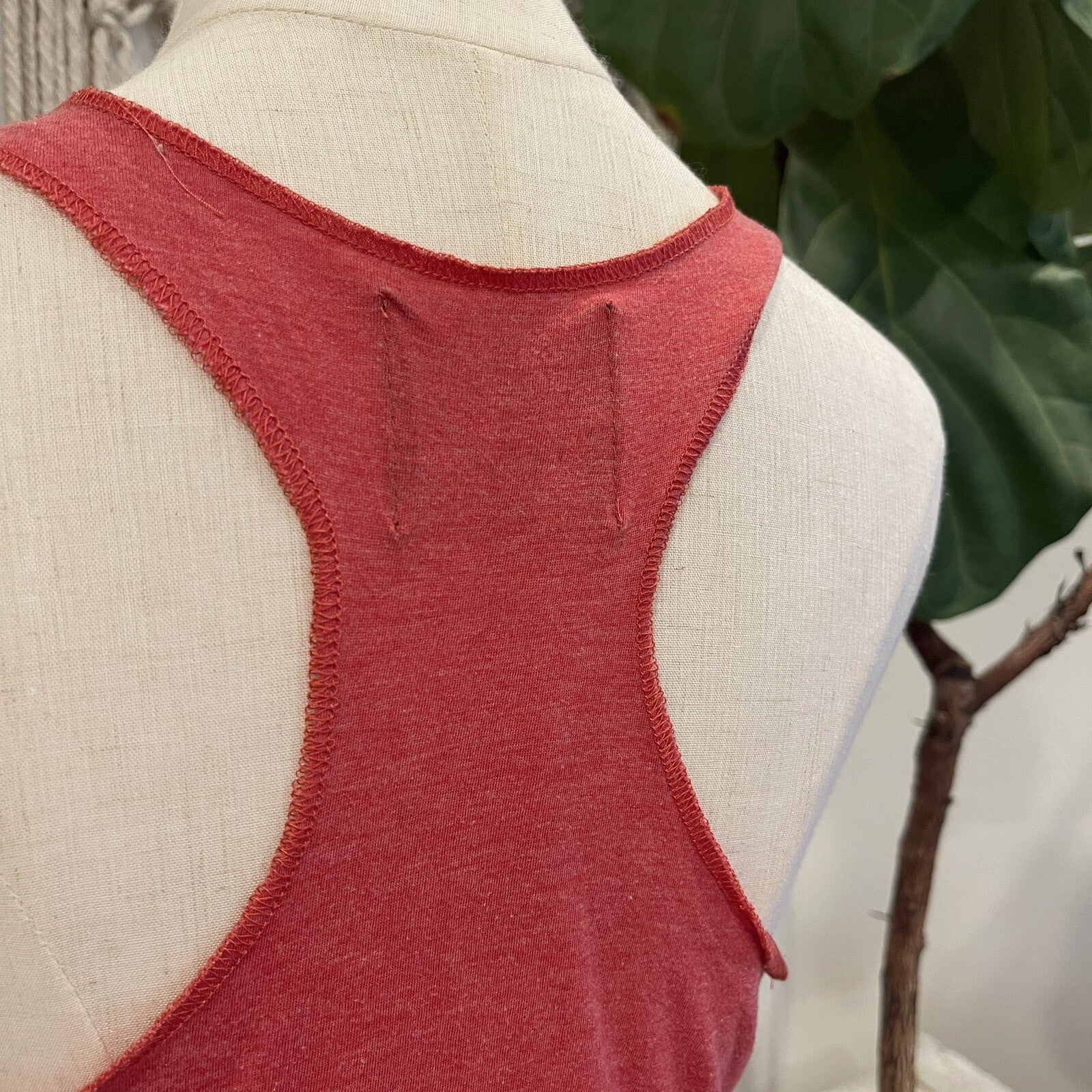 Free People | D.A.R.E Drugs Vintage Style Racerback Tank Top Shirt - Medium