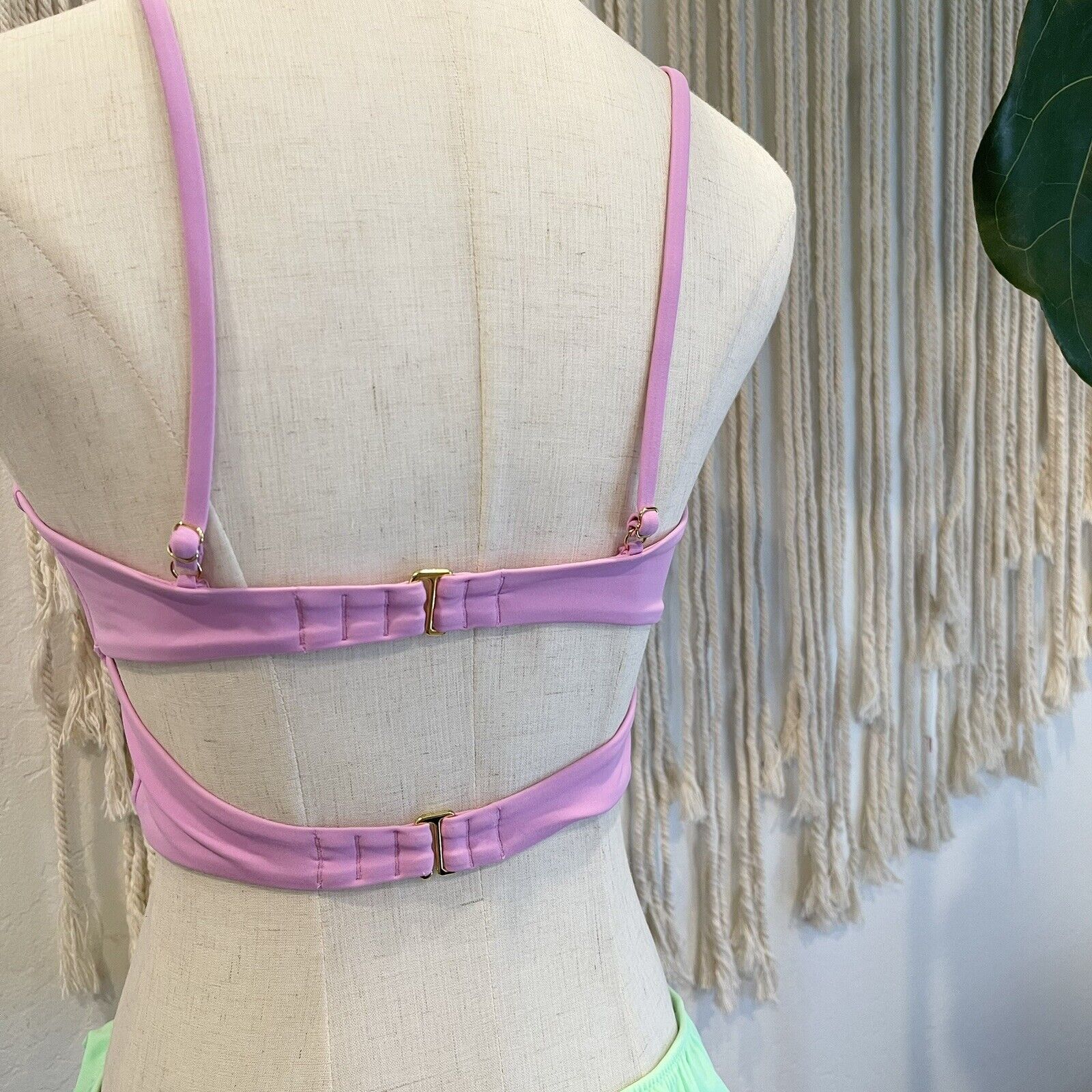 Victoria's Secret Neon Mixed Bikini Swim Set / Separates - Bikini Top & Bottoms