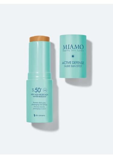 NEW Miamo Luxury Italian Sunscreen Skin Active Defense Nude Tinted Sun Stick 15g