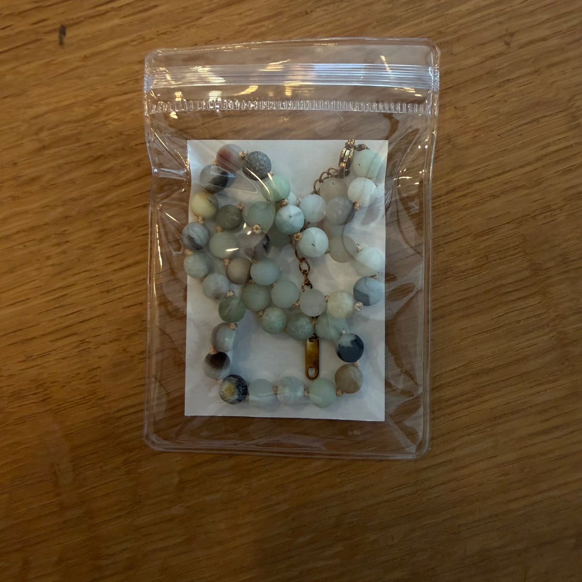 NEW Anthropologie Boho Green Stone Beaded Gold Plated Choker Necklace Jewelry