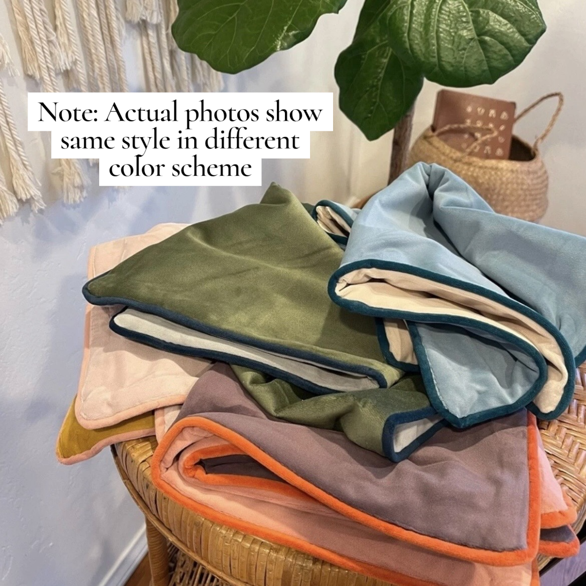 New Anthropologie (Set 4) Boho Velvet Throw Pillow Covers Cases Shams | 20 x 20