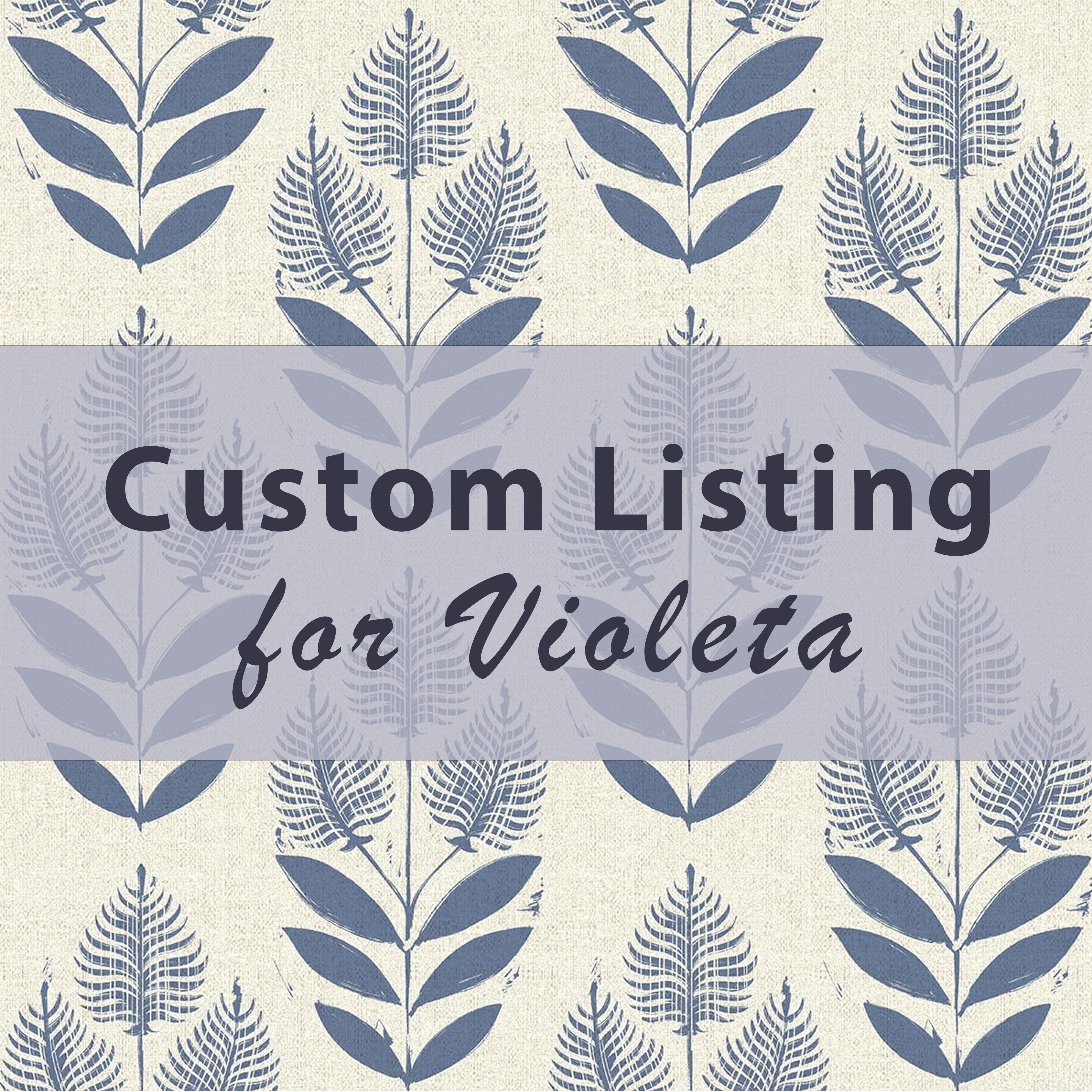 Custom Listing - Violeta Version 3