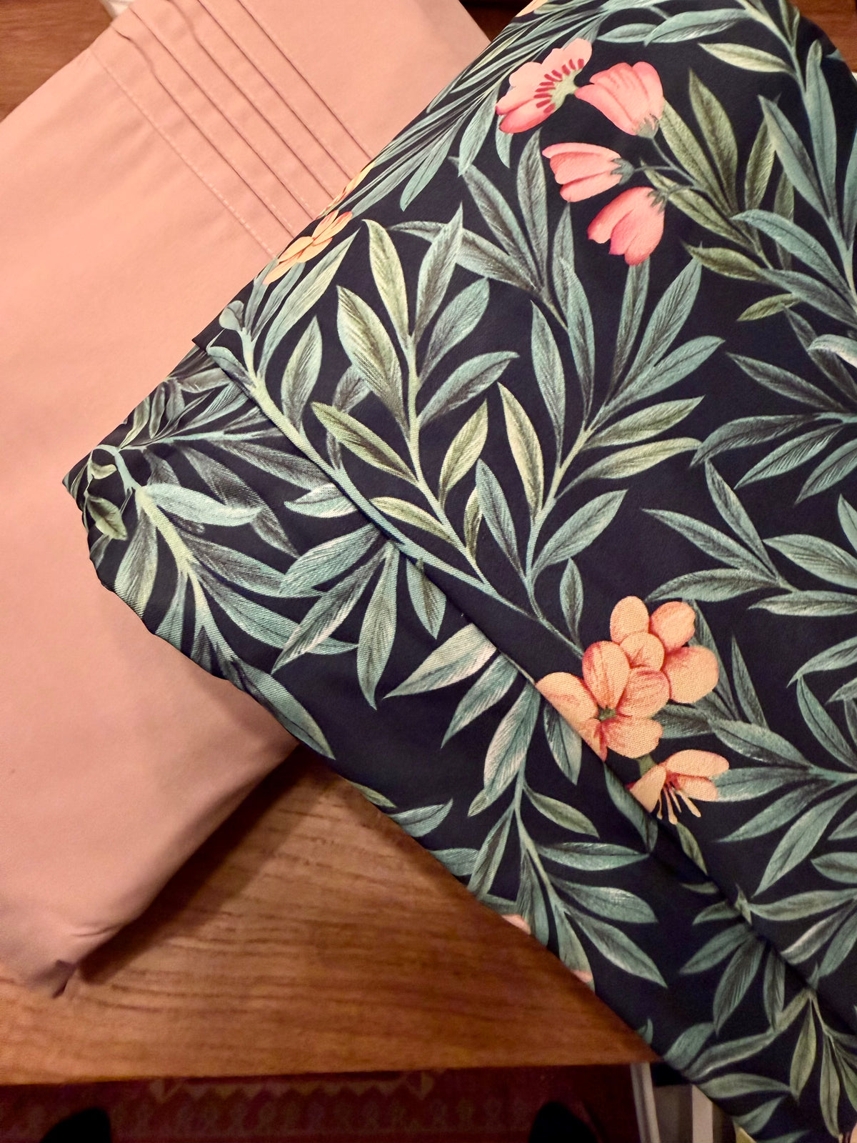 NEW Anthro Blue Paisley Boho Duvet & Floral Sham Case Set & Matching Sheet Set