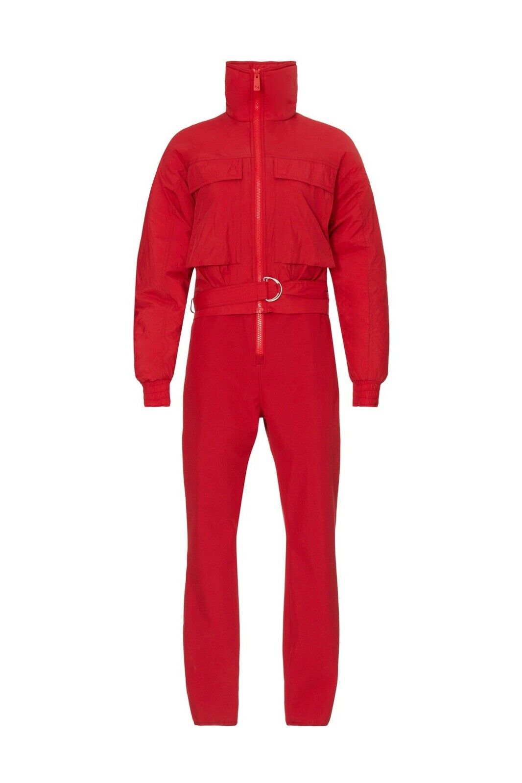 NOIZE Red One-piece Retro Vintage Birdie Ski Waterproof Snow Snowsuit Size Large