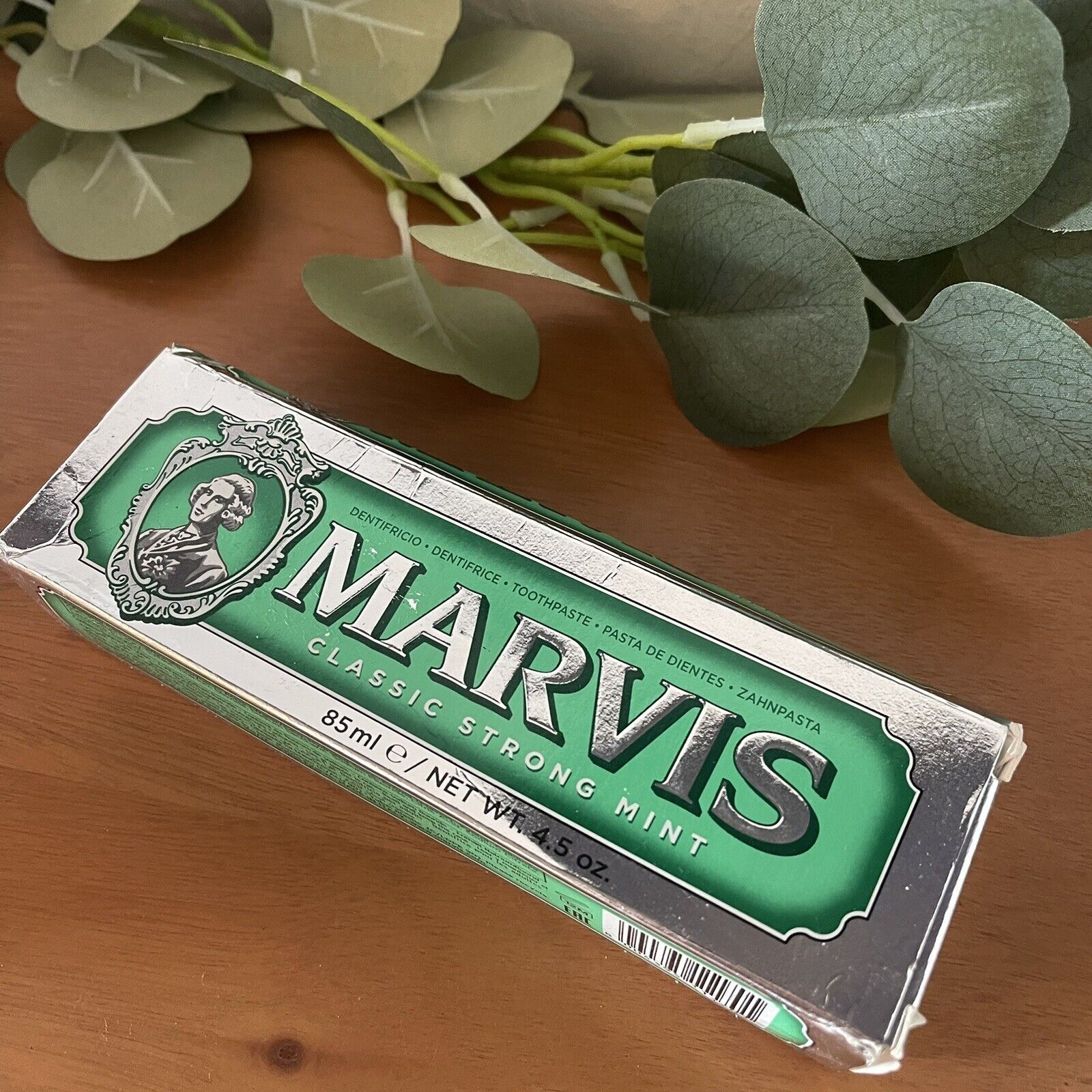 NEW Marcus Italian Toothpaste - Classic Strong Mint 4.5 oz | Purchased in Italy