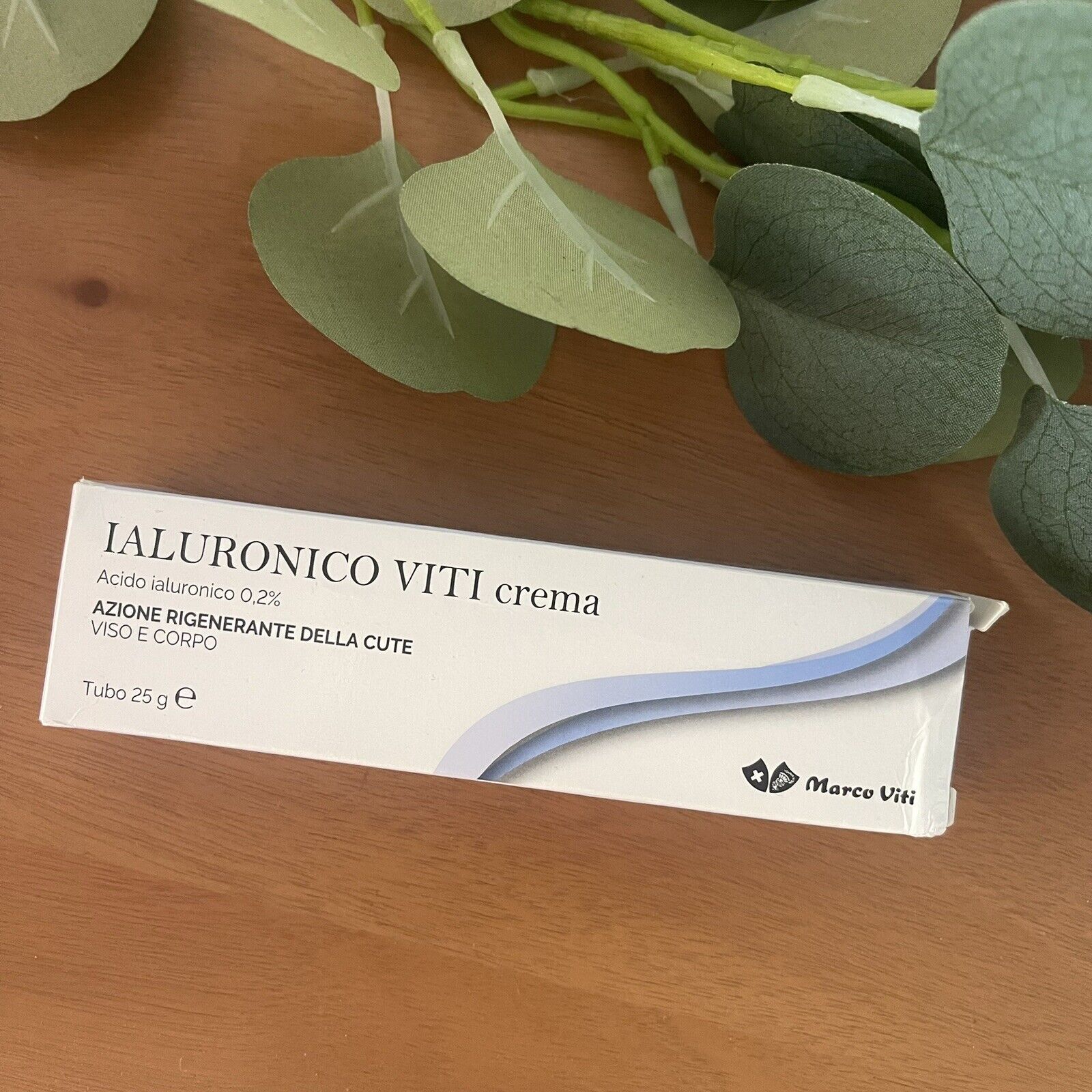 NEW Ialuronico Marco Viti HYALURONIC VITI Cream 0.2% - 25g Topical Moisturizer