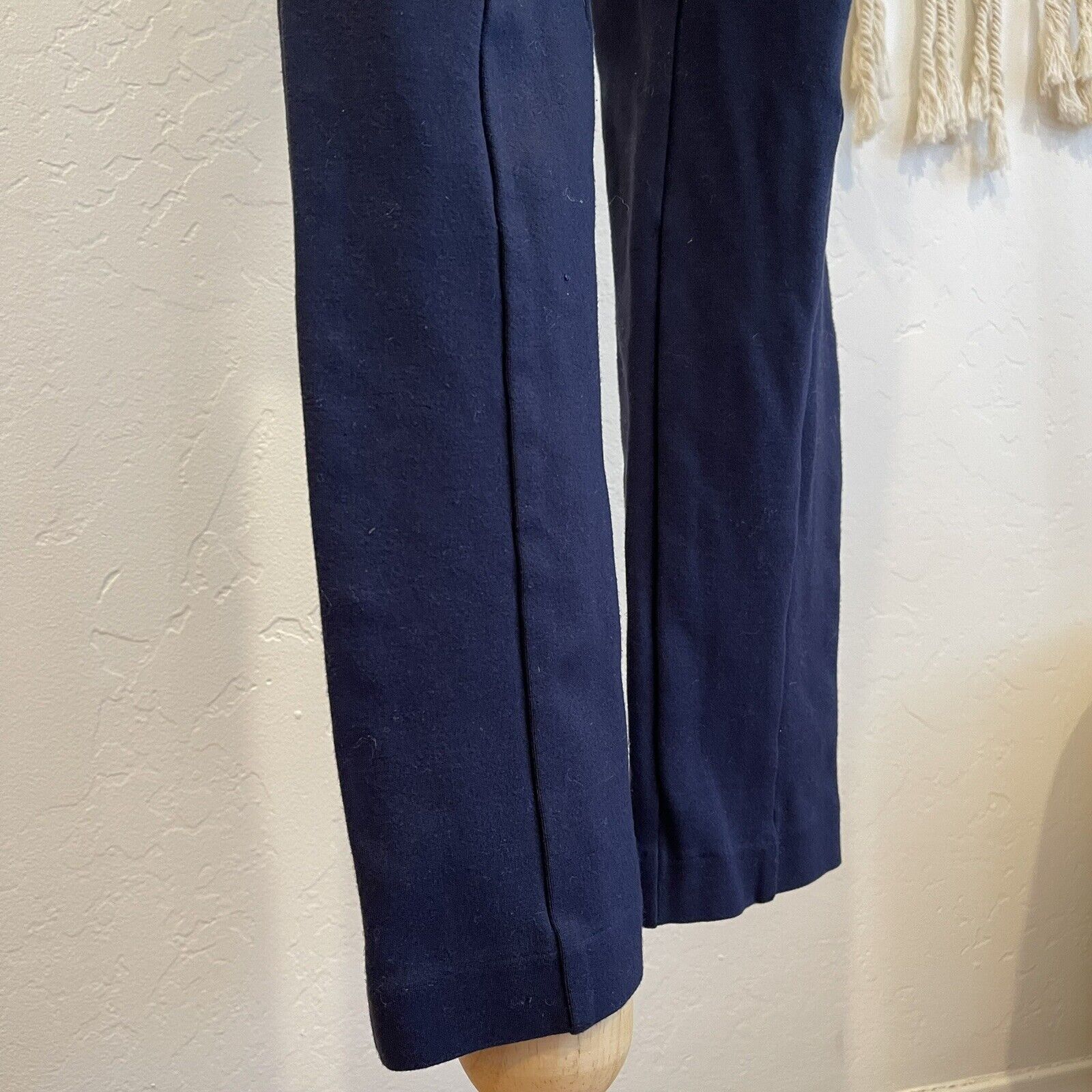 Victoria’s Secret Blue Ultra-Stretch Ponte Straight Leg Pant Slacks - Size 6