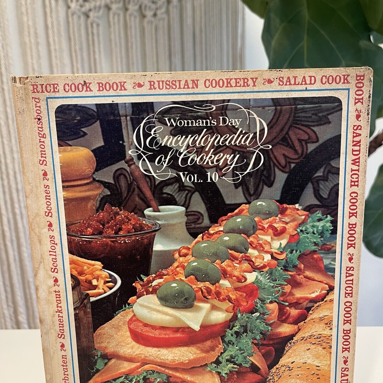 Vintage Woman's Day Encyclopedia of Cookery Volume 10 Recipe Cookbook 1970's