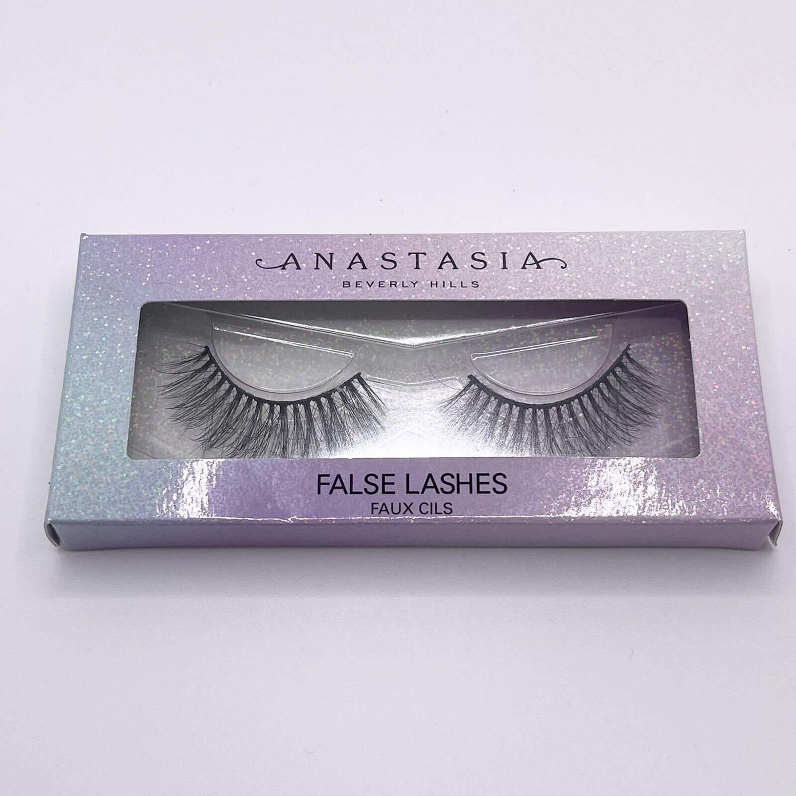 New Anastasia Beverly Hills Fake False Fashion Black Extra Long Adhesive Lashes