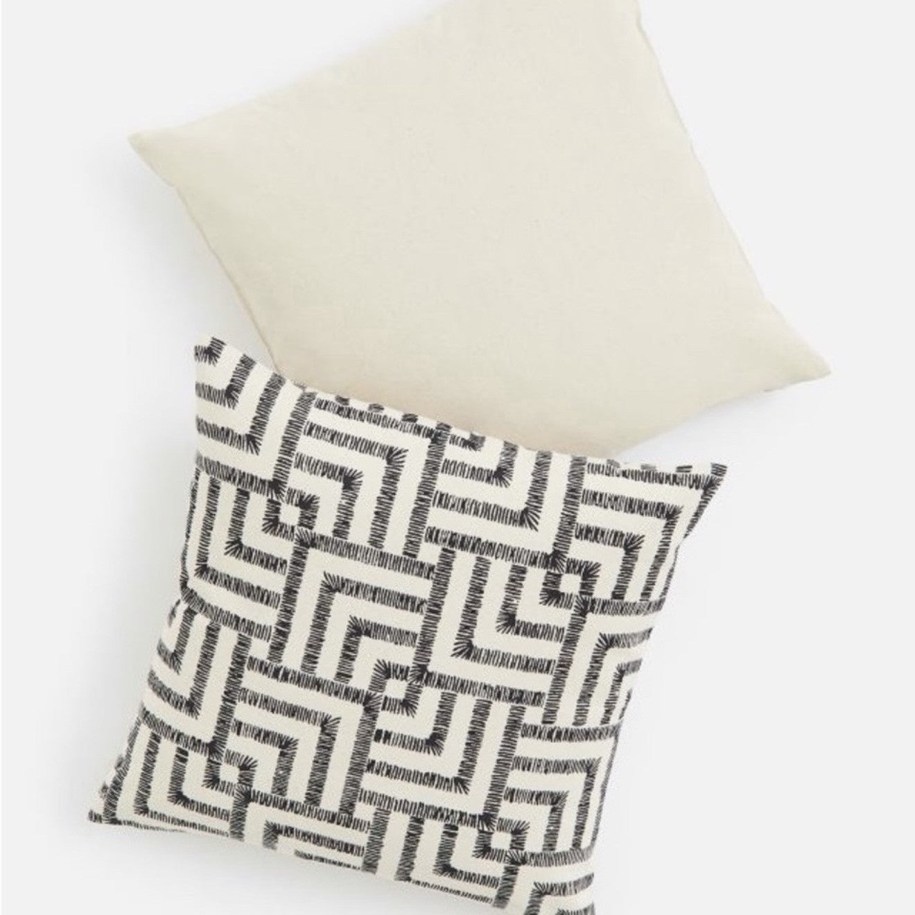 NEW West Elm (Set 4) Multicolor Geometric Boho Throw Pillow Cover Shams 20 x 20