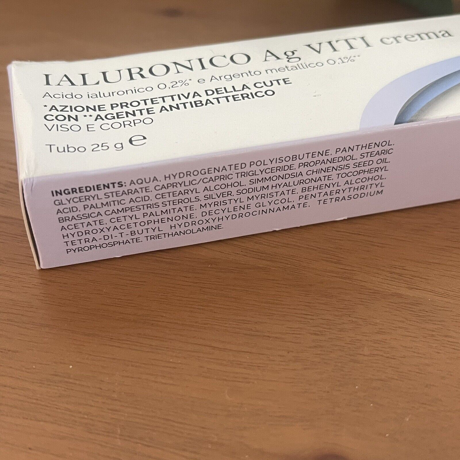 NEW Ialuronico Marco Viti HYALURONIC VITI Cream 0.2% - 25g Topical Moisturizer