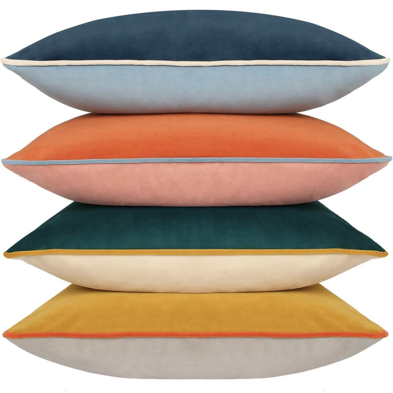 NEW Anthropologie (Set 4) Boho Velvet Throw Pillow Covers Cases Shams | 20 x 20