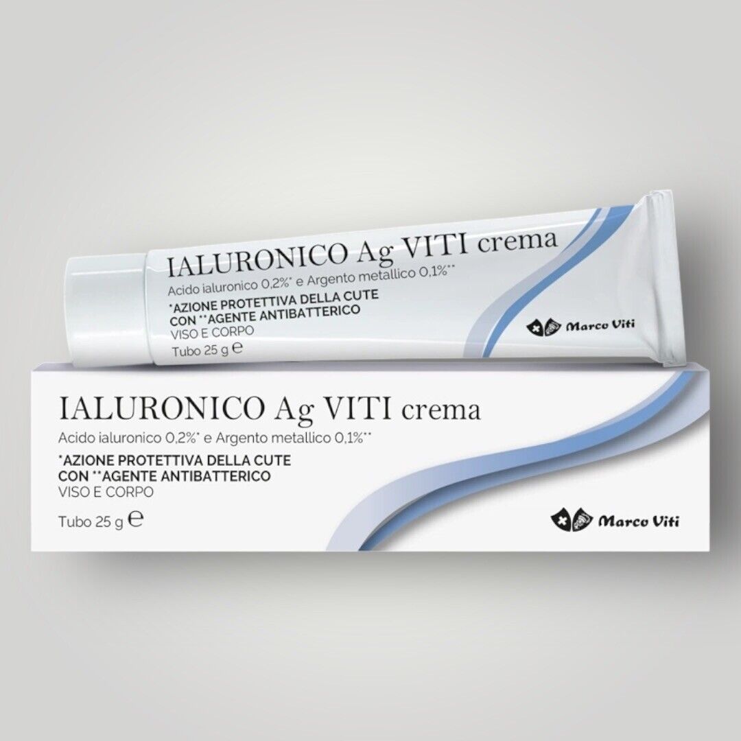 NEW Ialuronico Marco Viti HYALURONIC VITI Cream 0.2% - 25g Topical Moisturizer