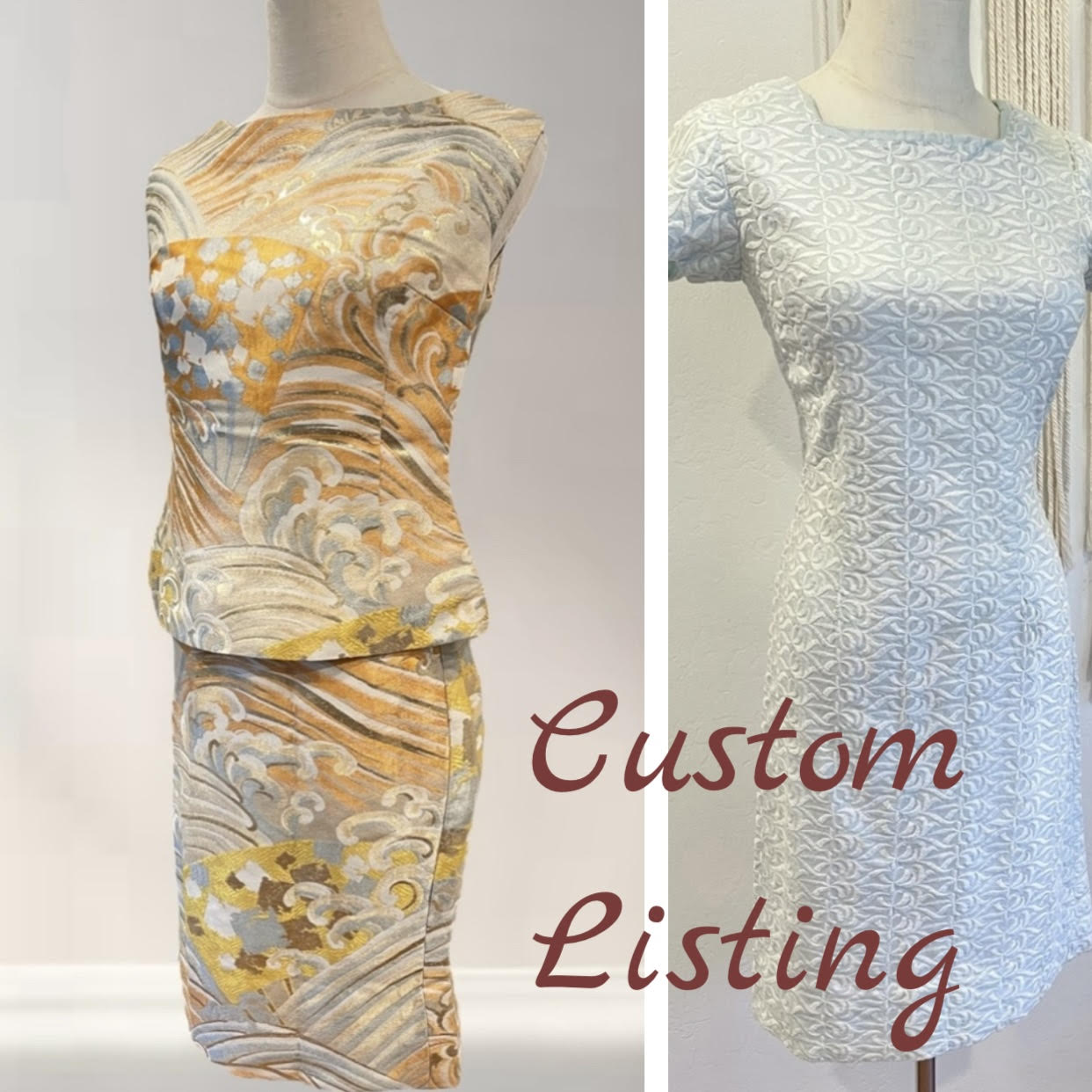 Custom Listing - Vintage Dresses for Valencia