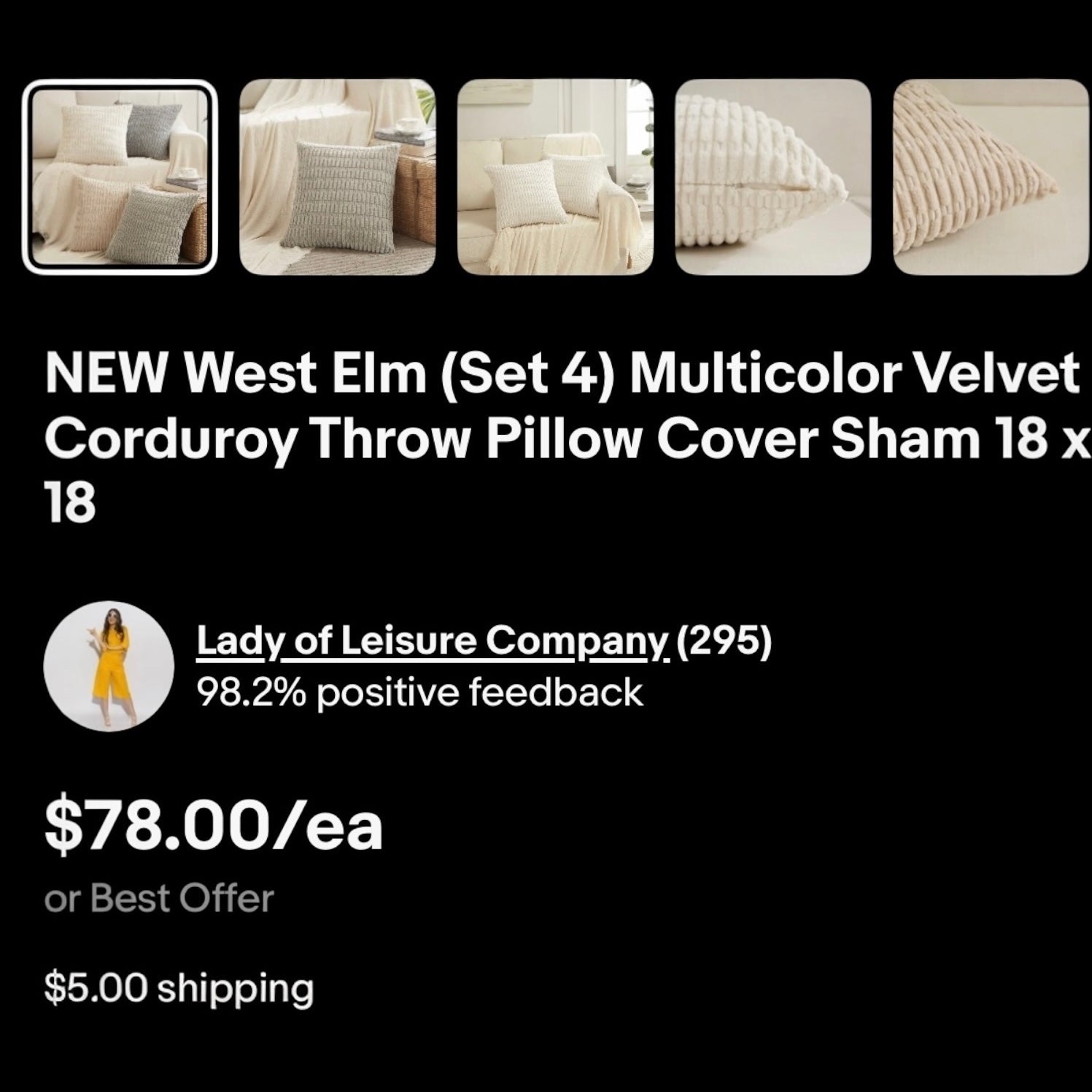 Custom Listing for XVONYY