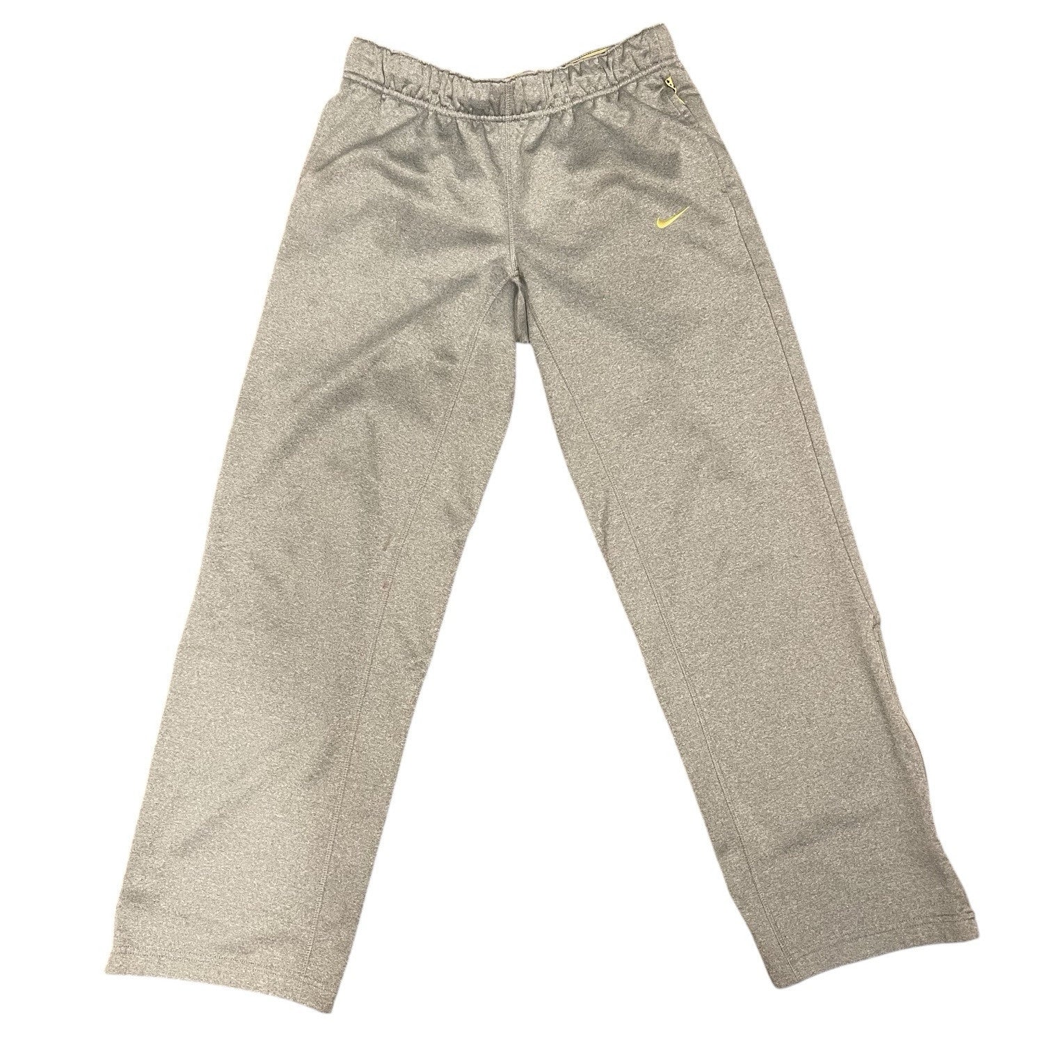 Nike Grey Therma-Fit Livestrong Logo Drawstring Joggers Sweatpants - Size Medium